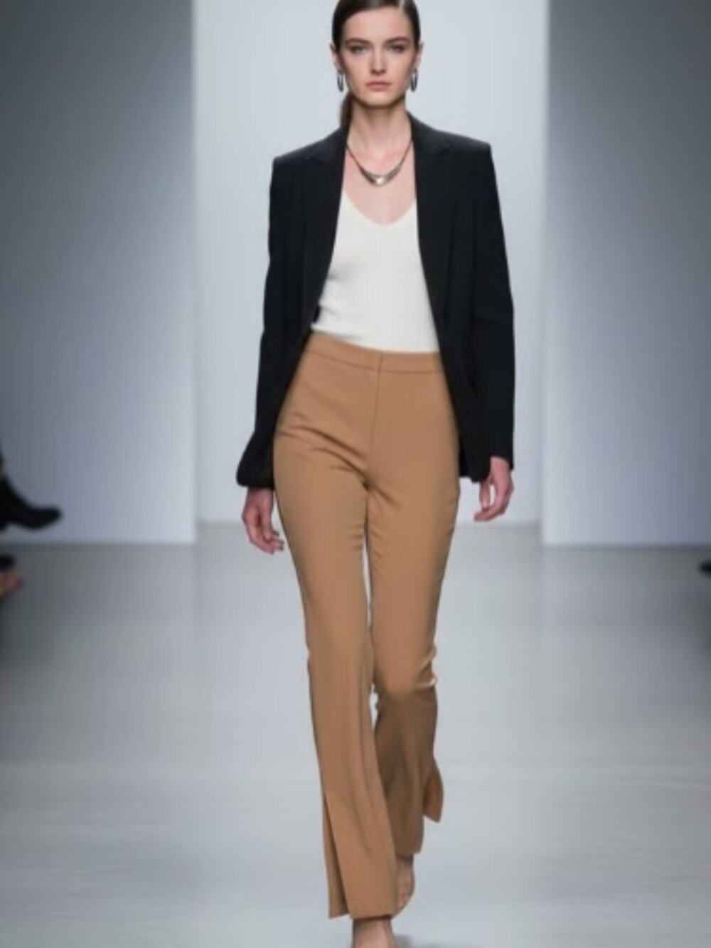 NWT Jason Wu High Rise Camel Trousers